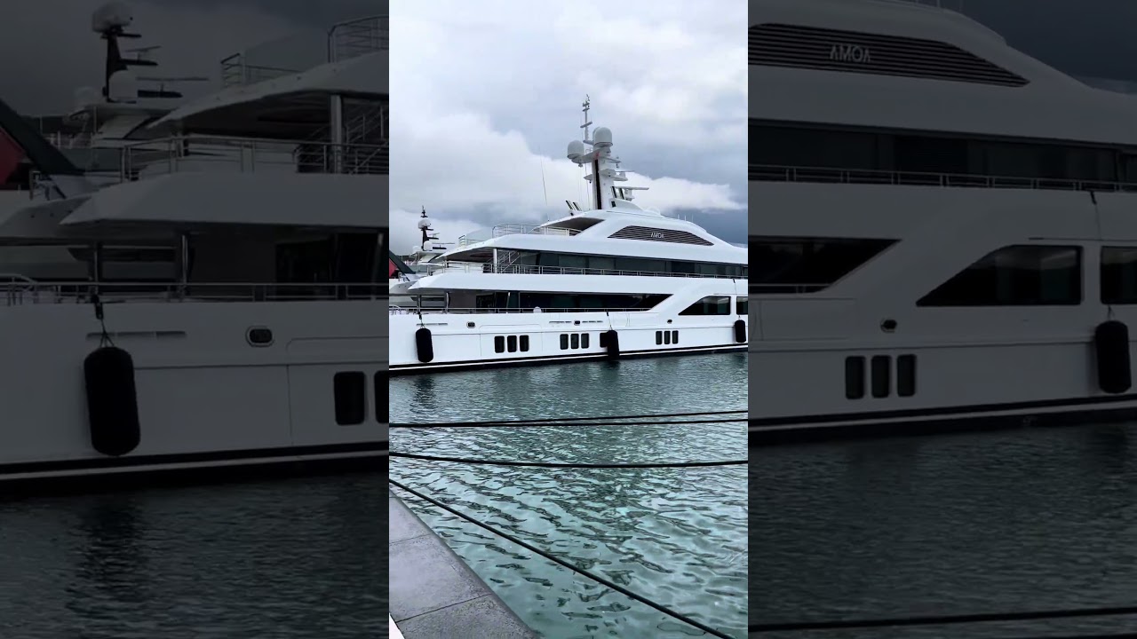 Yacht cu motor de lux de 70 m. #pantaloni scurți #yacht #yachtlife #yachting