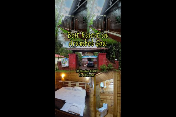 Rs. 800/- Cel mai bun complex din Arambol Goa. Mermaid Resort AC ROOM Rs. 800/CAMERA