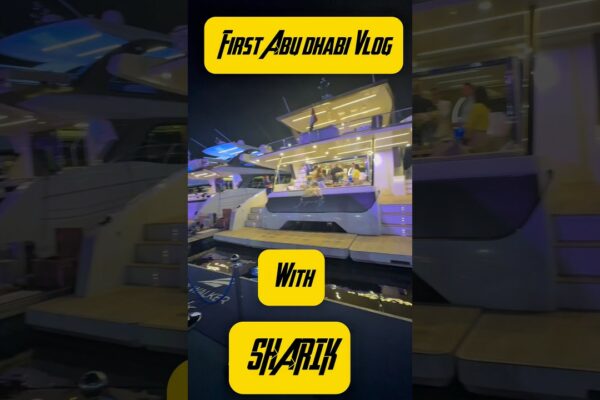 Cele mai extravagante ambarcațiuni de la Salonul Național 2025 | Abudhabi Boat Show | Călătorește cu Sharik