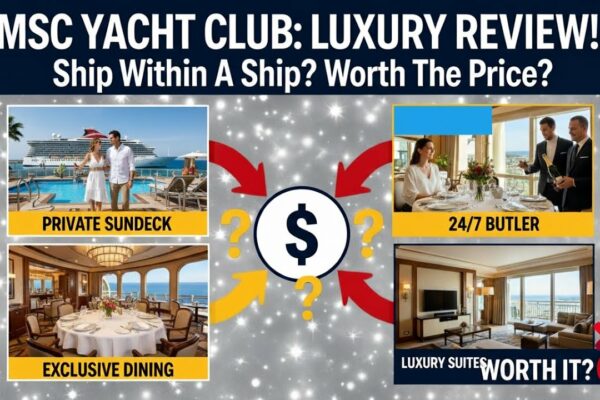 Revizuirea MSC Yacht Club: „Navă în interiorul unei nave” VIP al MSC merită prețul de LUX?