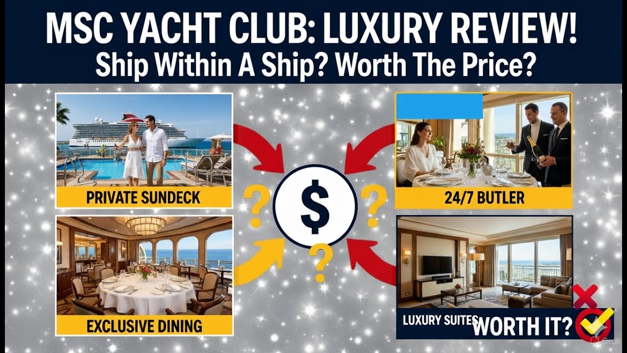 Revizuirea MSC Yacht Club: „Navă în interiorul unei nave” VIP al MSC merită prețul de LUX?