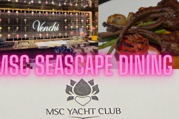 Tur cu mâncare MSC Seascape Yacht Club și opțiuni principale pentru bufet 2025 #mscseascape