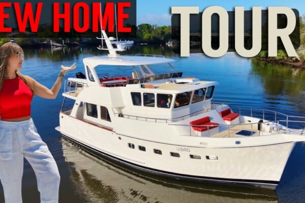 Faceți o vizită la noua casă la TRAVERSAREA PACIFULUI! | Selene Explorer Yacht