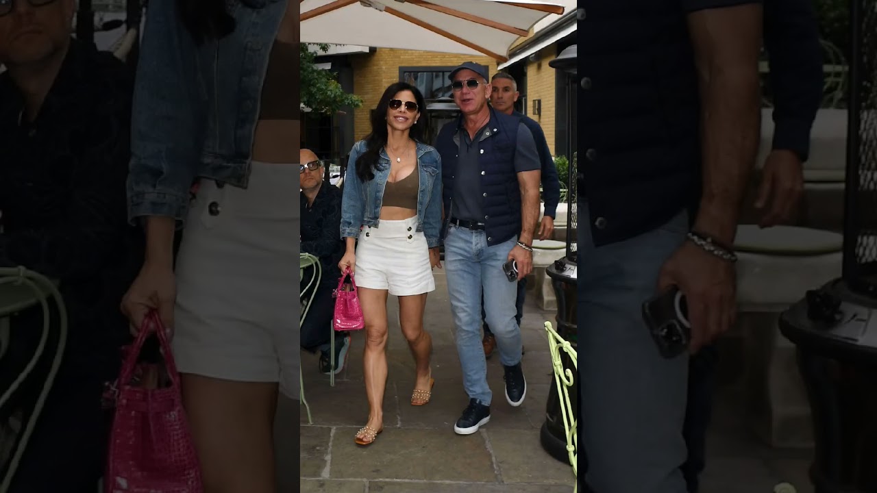 Miliardarul Jeff Bezos este la întâlnire cu iubita Lauren Sanchez la Londra!