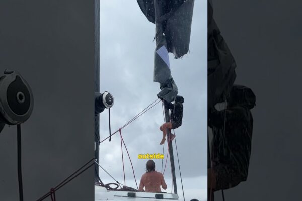 Croaziera noastră shakedown NU a mers conform planului 😬 #sailing #ocean