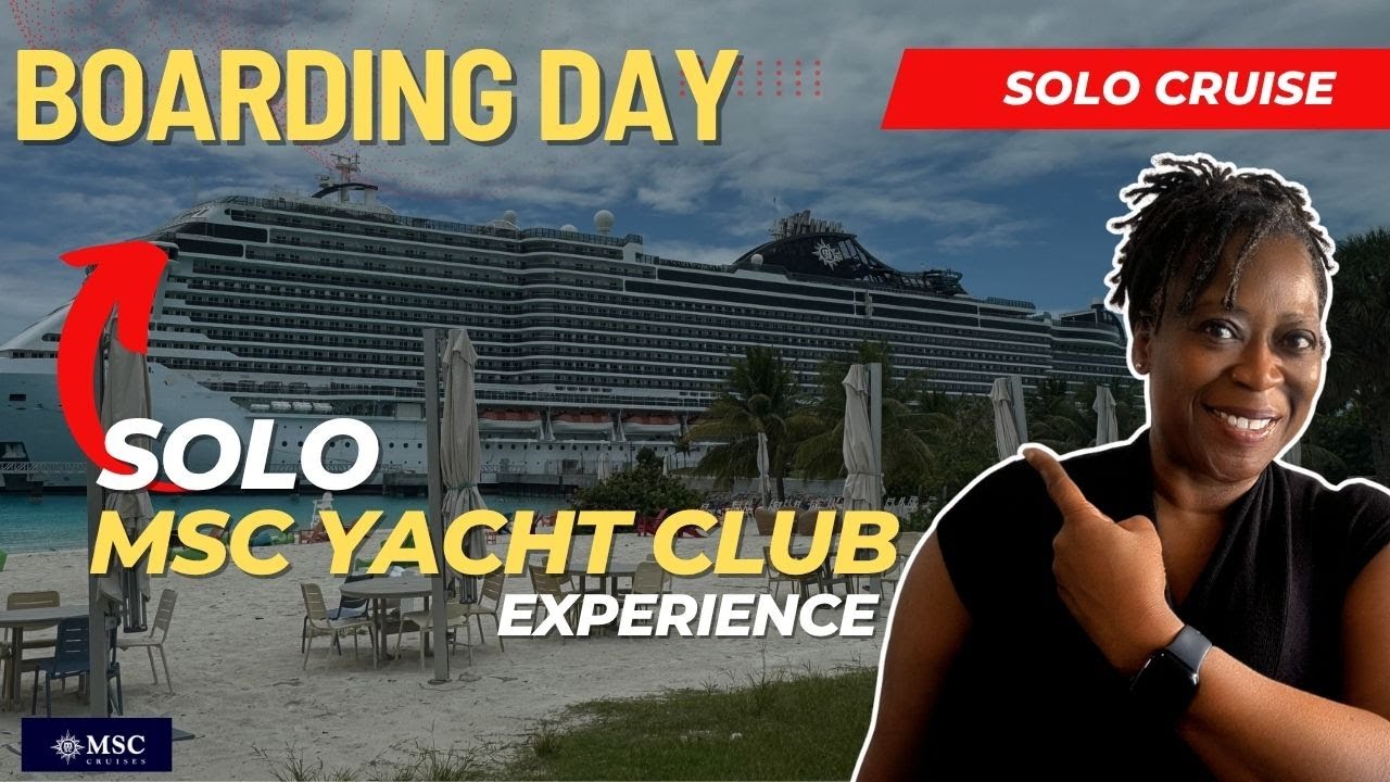 Experiența mea Solo LUXURY MSC Seashore Yacht Club