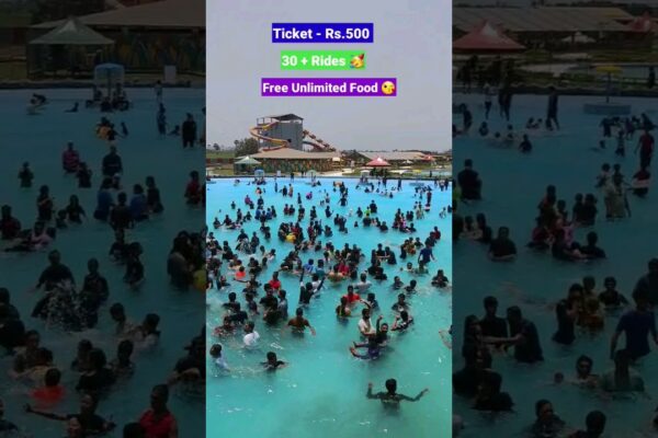 Cel mai bun parc acvatic 🌊 din 📍Surat Gujarat #waterpark #surat