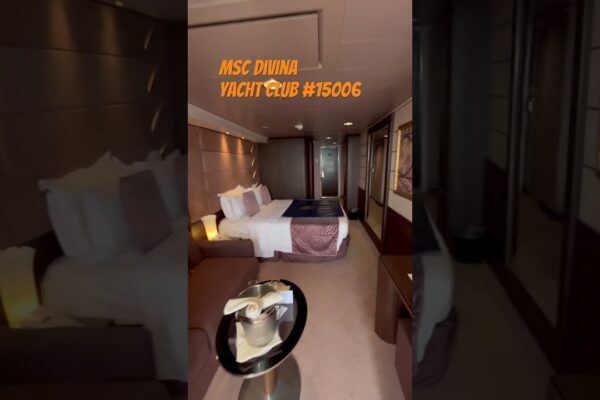 TUR DE CABINA MSC DIVINA YACHT CLUB