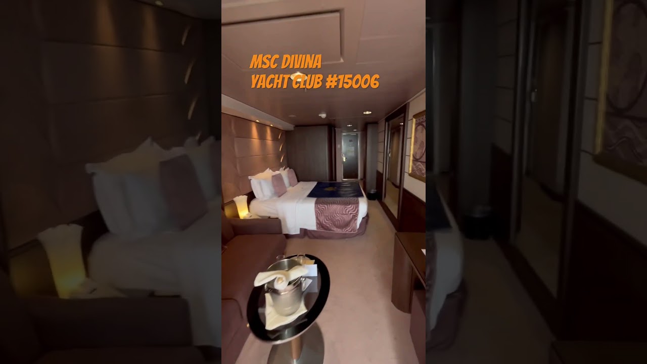 TUR DE CABINA MSC DIVINA YACHT CLUB