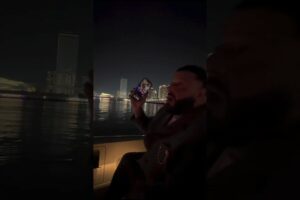 Să mergem la yachting „DJ Khaled” Middle in the Ocean #djkhaled #birthday #short
