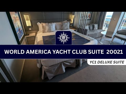 MSC World America | Tur Suită Deluxe YC1 Yacht Club (Camera 20021)