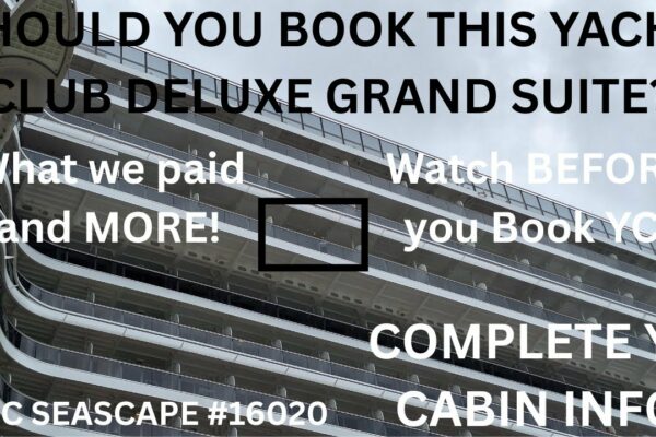 MSC YACHT CLUB DELUXE GRAND SUITE REVIEW #16020
