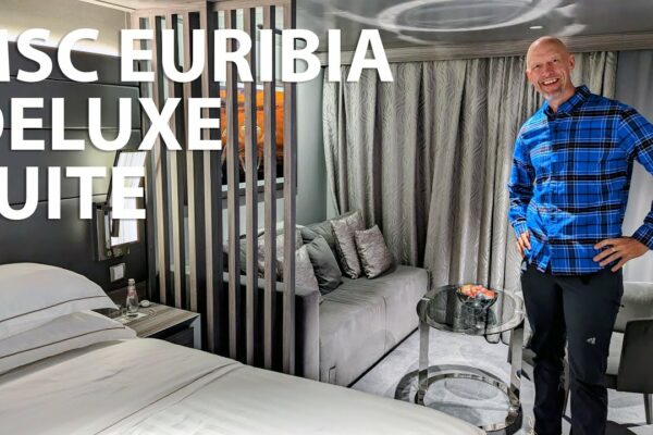 Suită MSC Cruises Yacht Club de pe MSC Euribia