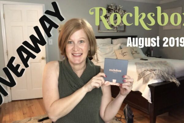 Rocksbox august 2019 / Giveaway