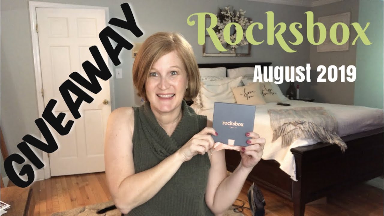 Rocksbox august 2019 / Giveaway