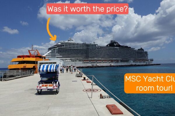 Cameră cu balcon Yacht Club pe MSC Seashore. Merită splurge?