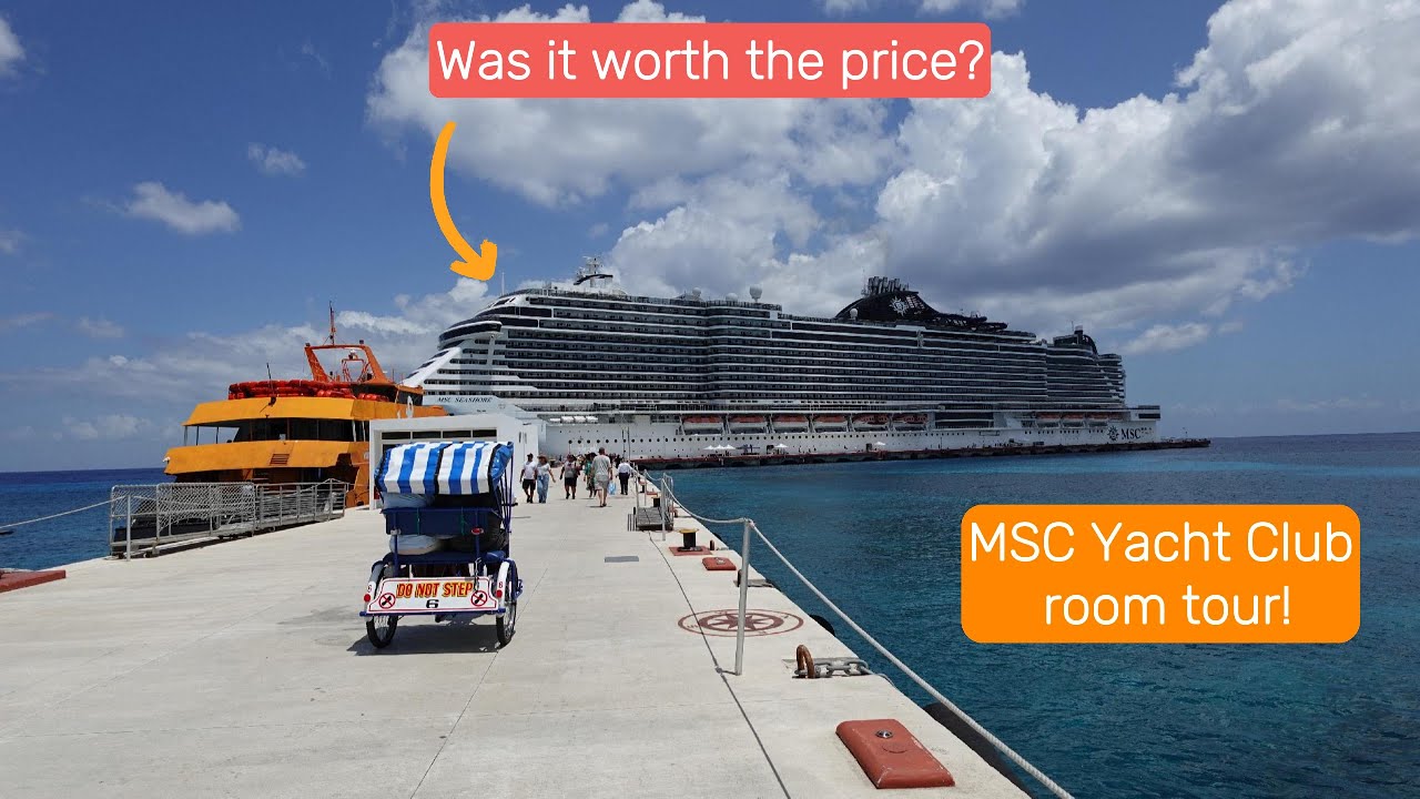 Cameră cu balcon Yacht Club pe MSC Seashore. Merită splurge?