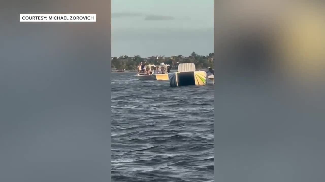 Un nou videoclip arată consecințele accidentului cu barca în apropiere de Cape Coral Yacht Club