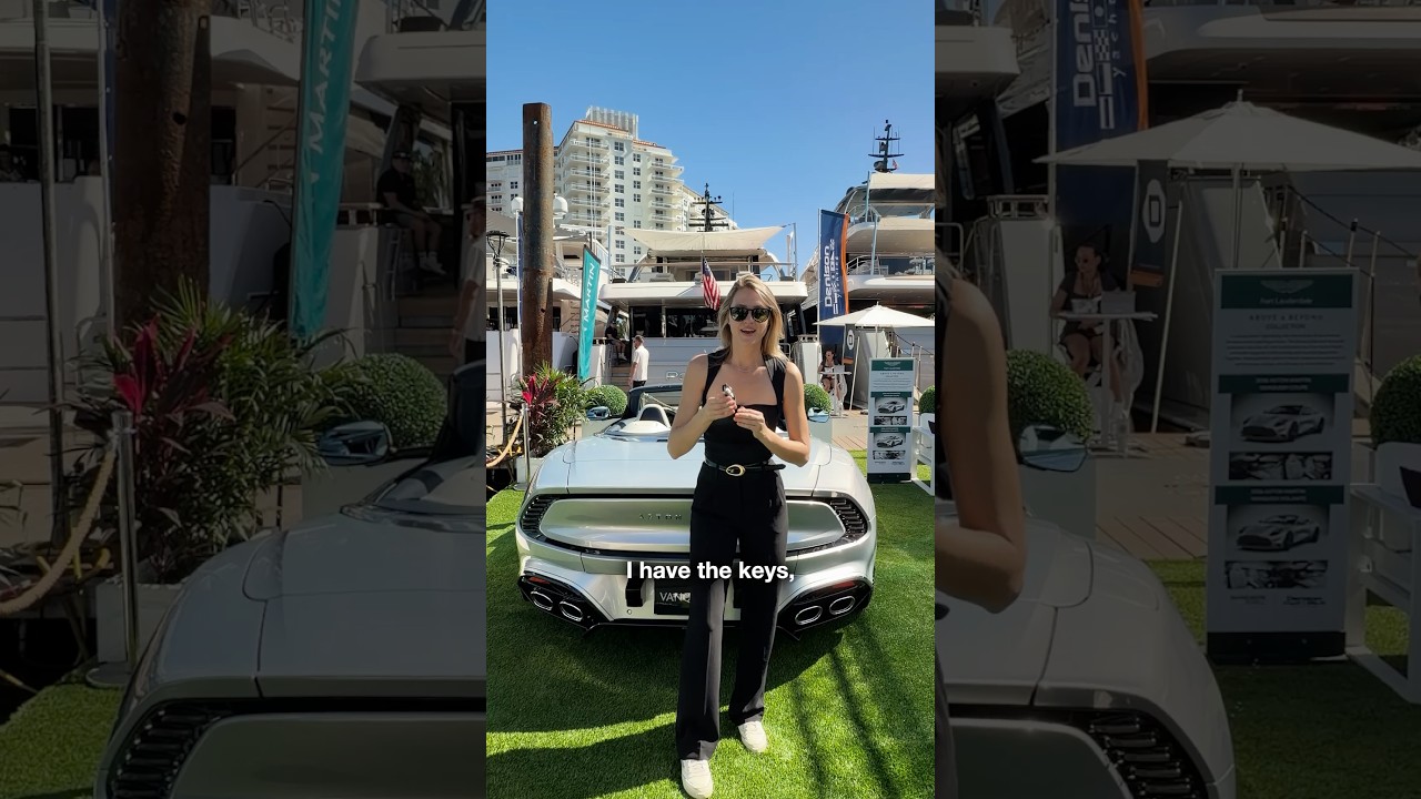 Aston Martins inspirat de iahturi! 🤩 #astonmartin #mașini #yacht-uri