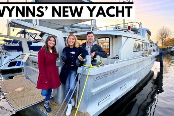 CELEBRITY YACHT-HOME 🤩 2023 GlobeMaster 50 LRX Long-Range Yacht Tour