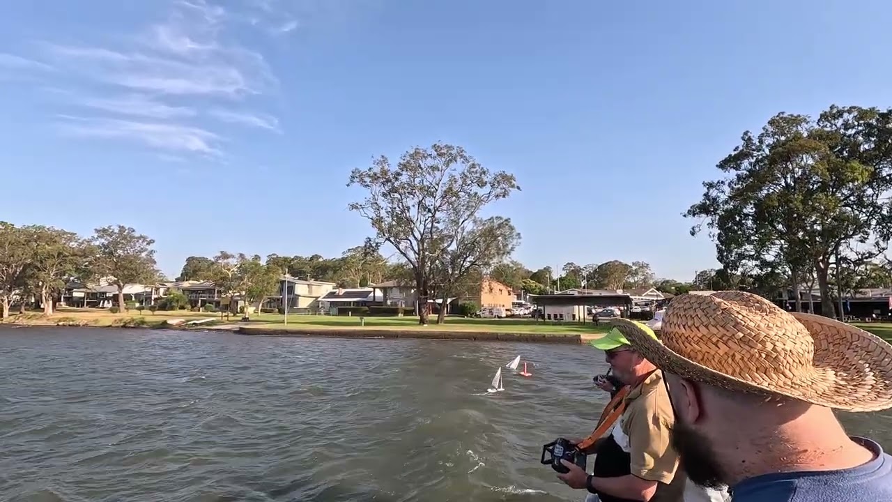 Lake Macquarie West Radio Sailing Club Cursa 9 în Spring Pointscore 2025 căldura 5
