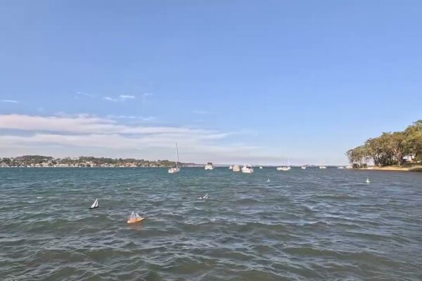 Lake Macquarie West Radio Sailing Club Cursa 9 seria 2
