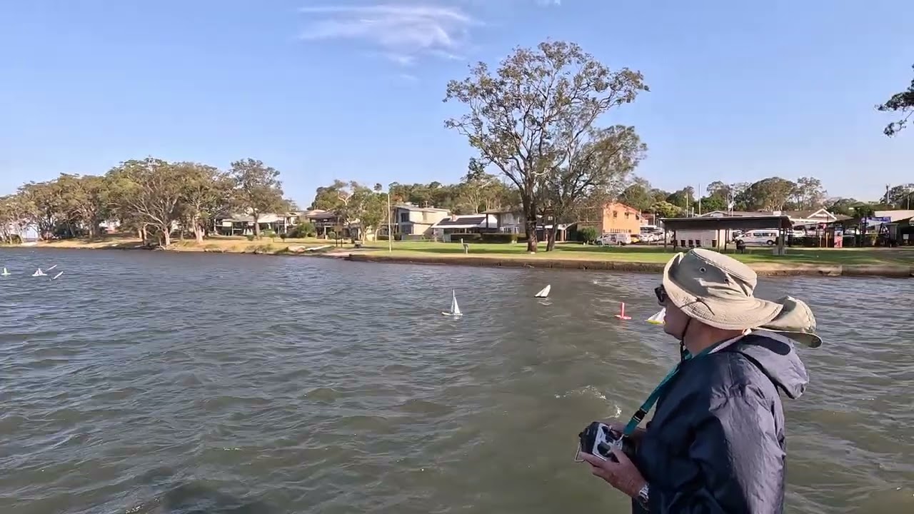 Lake Macquarie West Radio Sailing Club Race 9 Spring Pointscore Heat 4