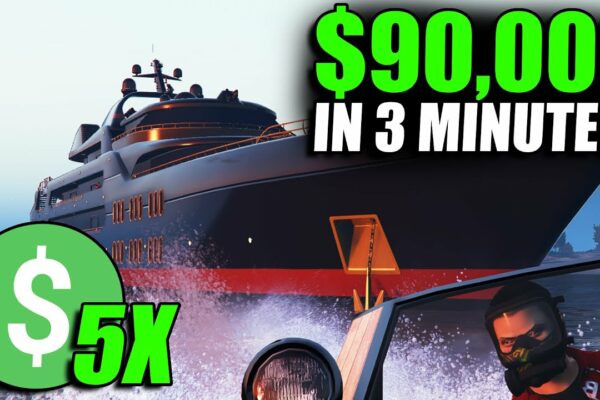 90.000 USD în doar 3 minute cu misiunea de iaht!, Rockstar devine nebun | GTA Online O viață super-yacht