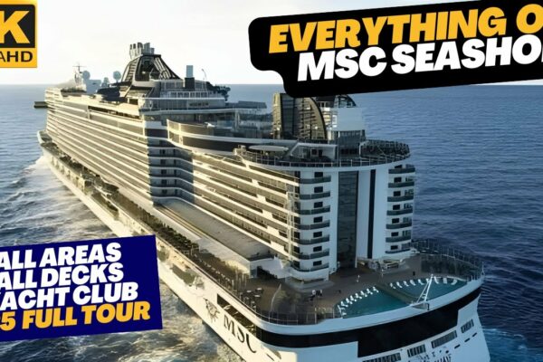 🚢 TOTUL MSC Seashore | Toate zonele | Cameră| Tur complet în 4K - LUX LA UN BUGET!