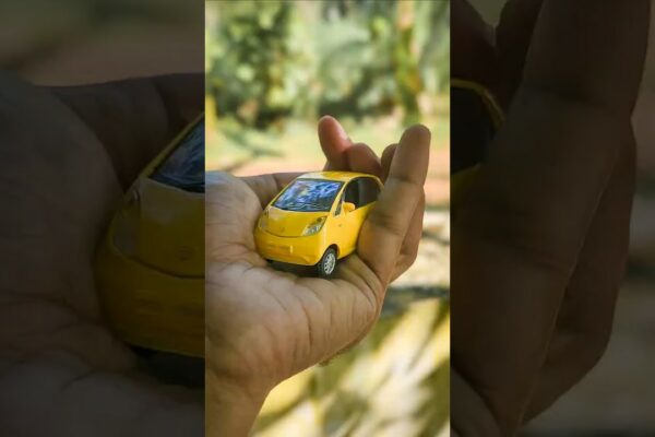 Model Tata nano la scară 1:43 #tata #tatanano