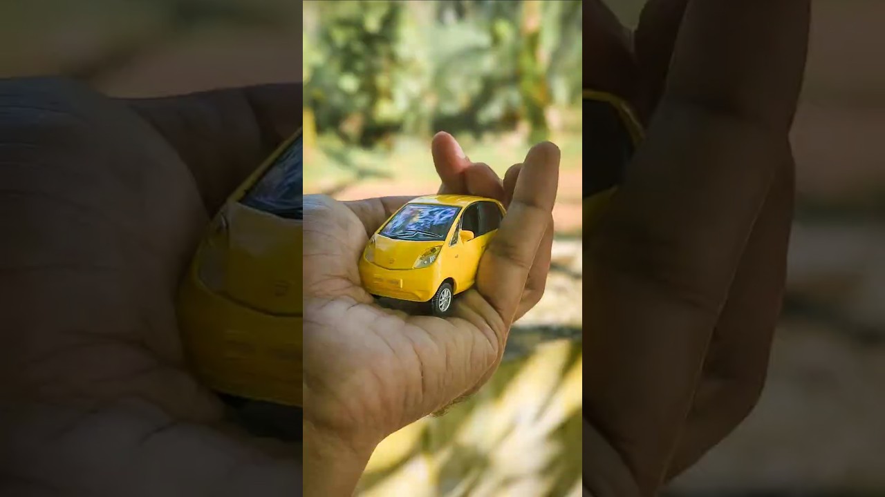 Model Tata nano la scară 1:43 #tata #tatanano