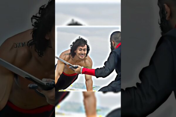 Tiger Shroff 💯 Prima zi scena de antrenament in Baaghi Atitudine film🔥#shortsfeed #shorts #trending #vira