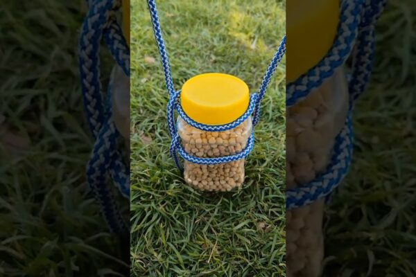 🔥 STOP! Ridicați sticlele GREȘIT! (Survival Hack) #nod #camping #short