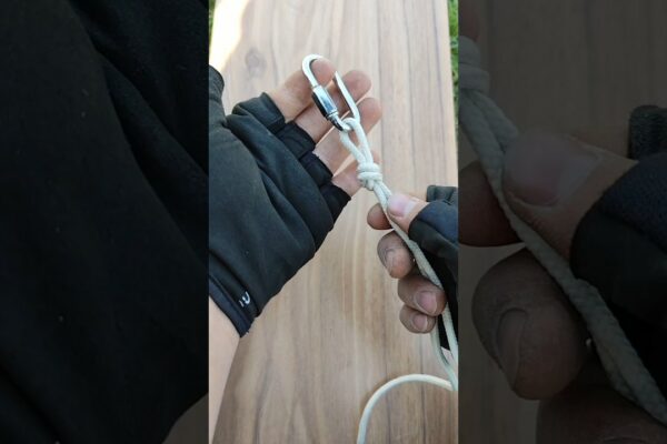 ❌STOP! Pericolul ascuns al vechiului tău nod de cățărare #tutorial #nature #shorts