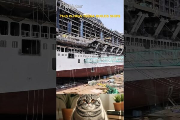 CUM CONSTRUIȘTE CHINA NAVE