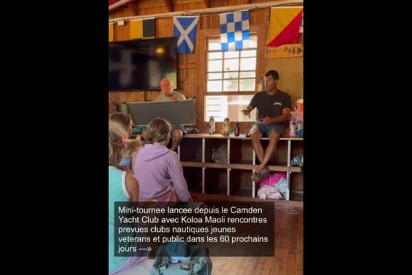 🌍 Discurs la Camden Yacht Club și lansarea mini-turului cu Koloa Maoli 👇