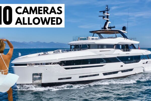 DAR L-AM FILMAT 🤯 2025 BAGLIETTO DOM 133 "ANDALA" 133' / 40M SuperYacht Tour (4K)