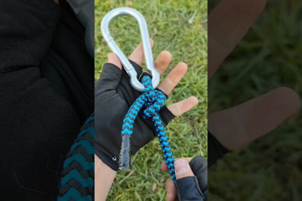 🚨Nodul salvator: ține pentru totdeauna, se dezleagă instantaneu #camping #education #nod