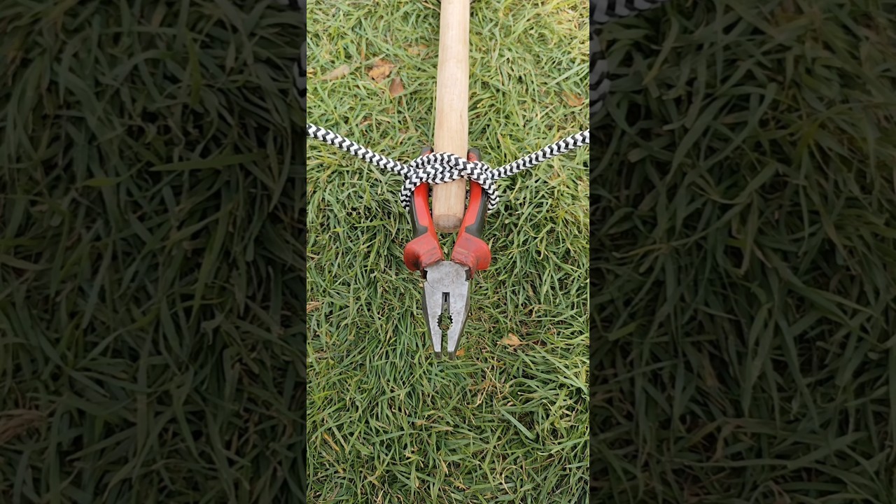 🔥Cel mai periculos nod din lume? (Sau cel mai util) #supraviețuire #satisfăcător #nod