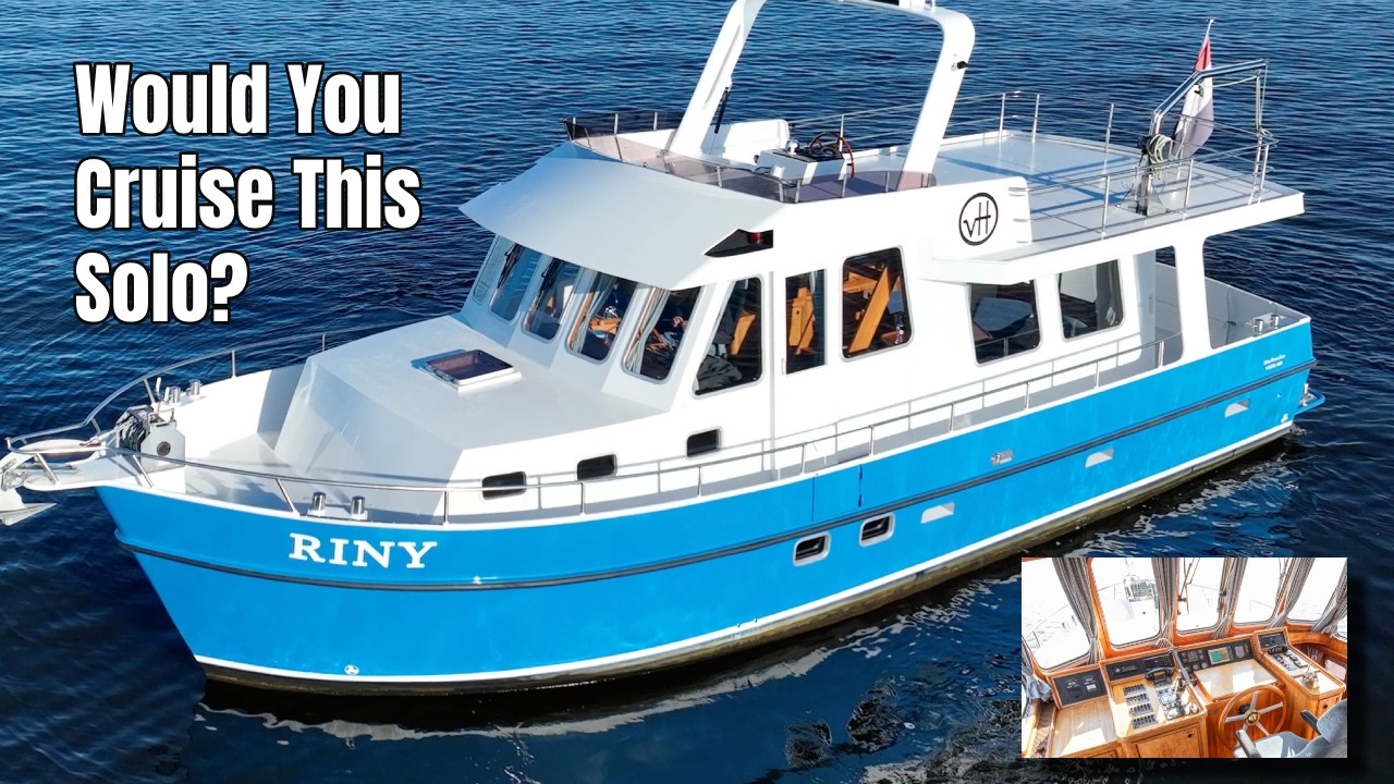 235.000 EUR Trawler Yacht din oțel (Așa arată croazieră pe distanță lungă!)