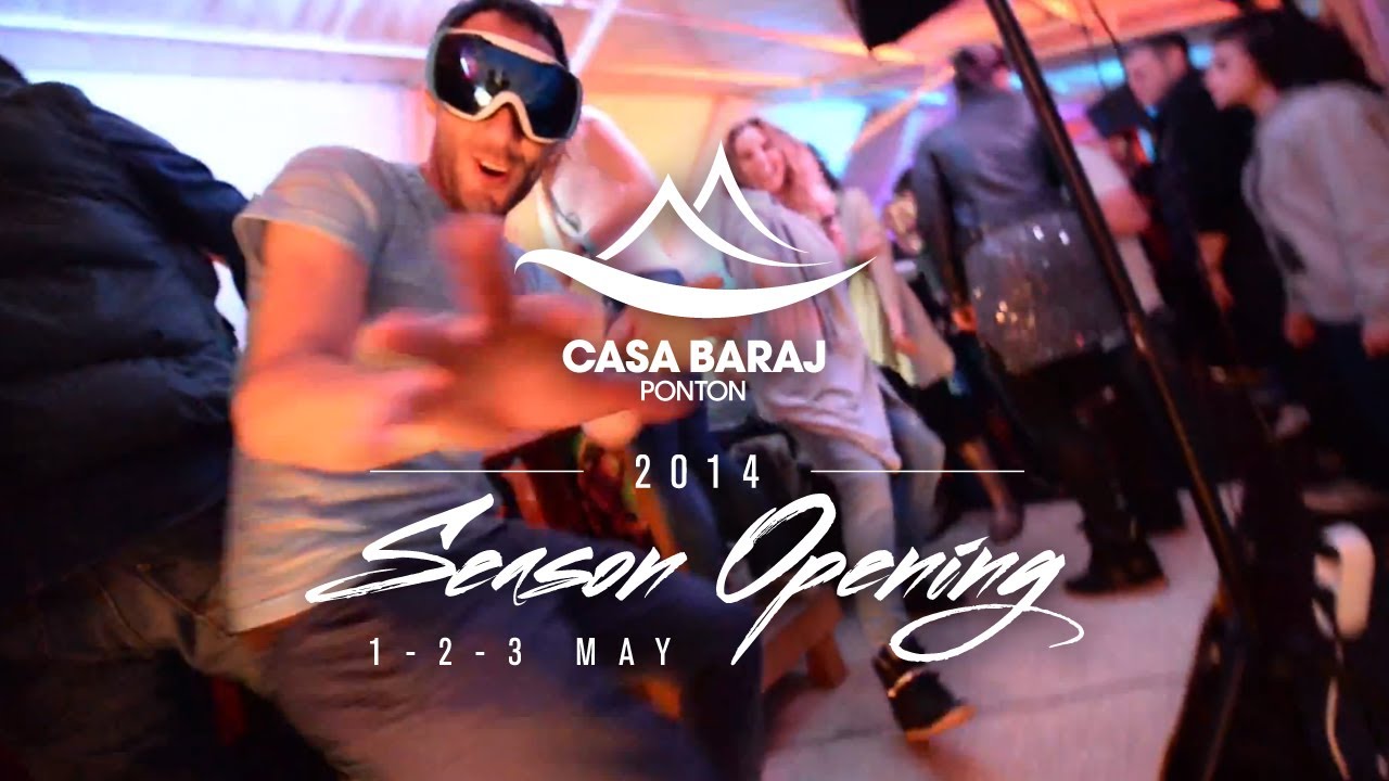 Ponton House Baraj / Deschiderea sezonului 2014 cu Finnebassen, Stefan Birth, Del Ritmo Maestros