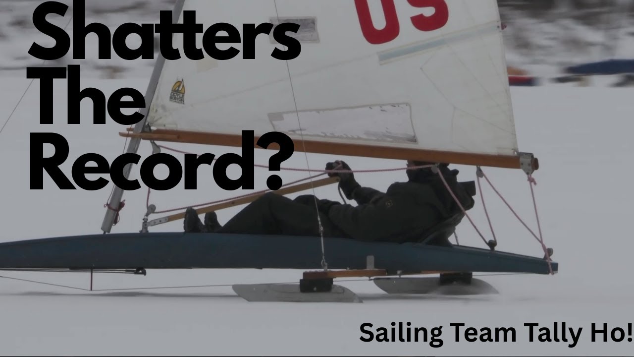 Navigarea cu barca cu gheață încă sparge recordul mondial de viteză #sailing,#worldrecords