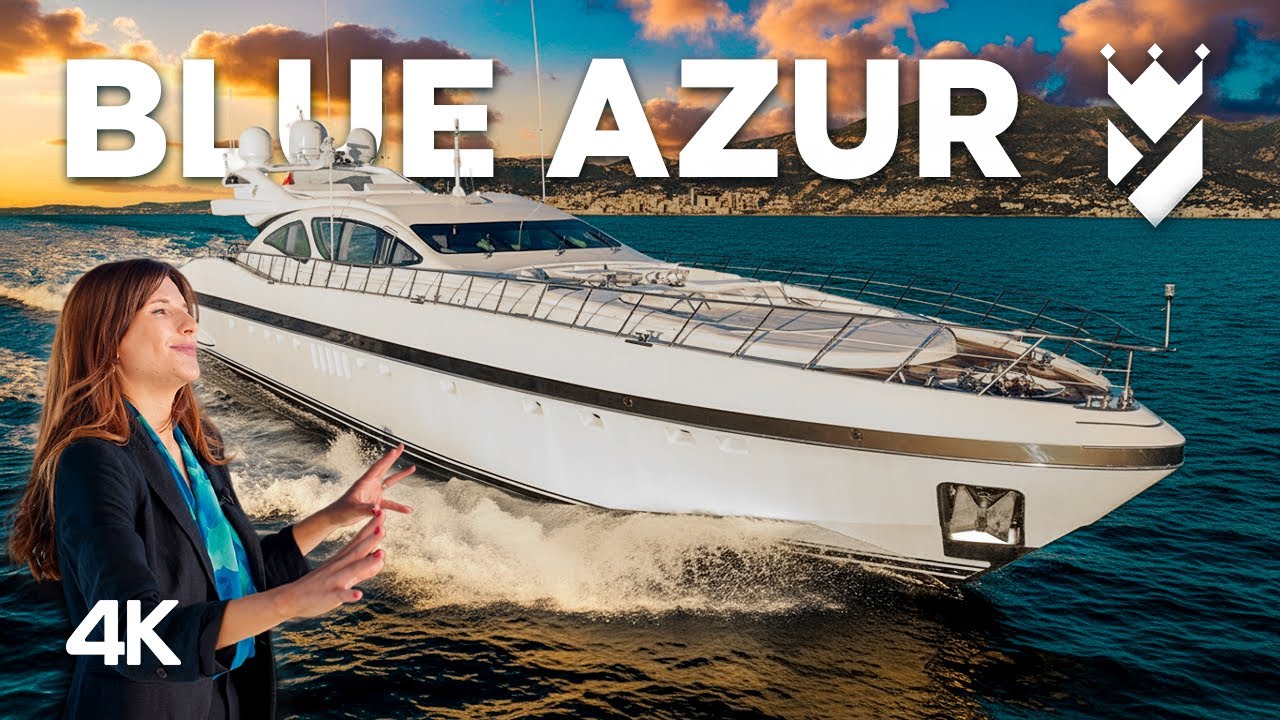 Mangusta 130 „Blue Azur” – Tutorial complet | Overmarine Sports Yacht De Vanzare