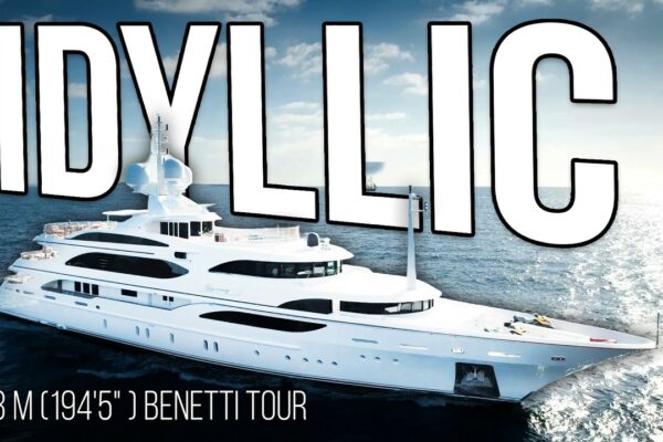 În interiorul unui iaht italian de lux de 30 milioane USD | Tur idilic de 194 ft (53 m) M/Y