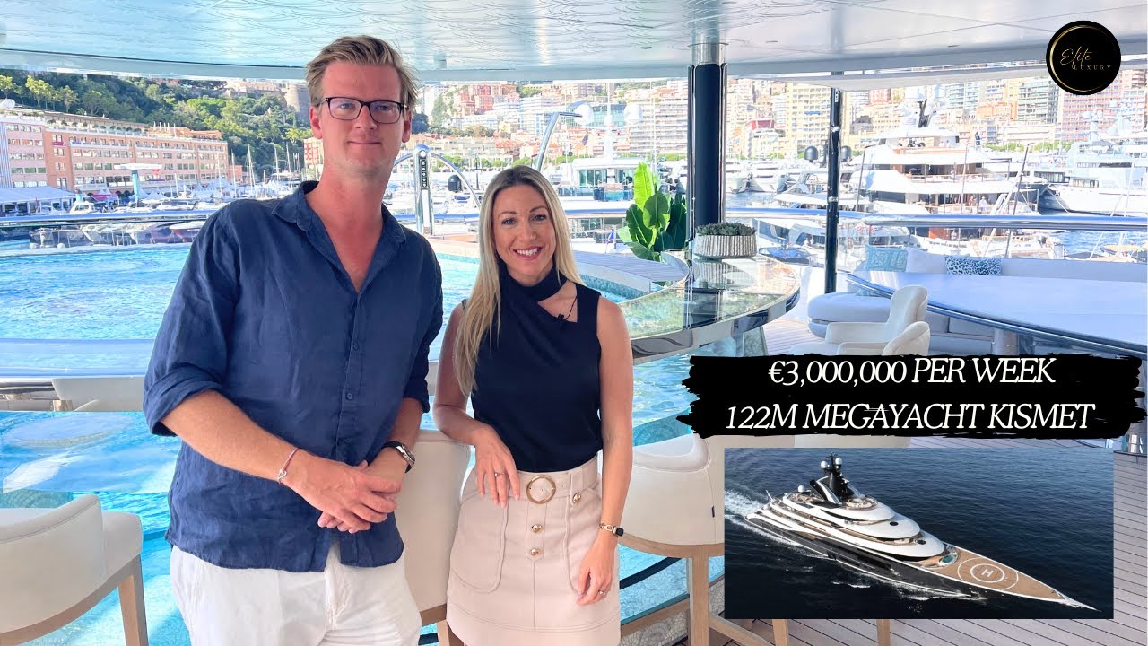 La bordul KISMET: 3.000.000 EUR/s unul dintre cele mai scumpe iahturi charter din lume