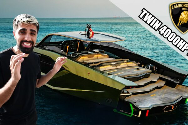 Am petrecut o zi pe un iaht Lamborghini de 6.000.000 de dolari în Dubai!!!