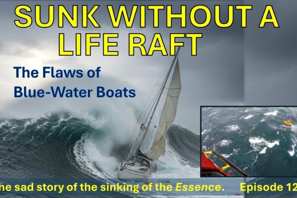 Pierderea tragică a esenței, salvare pe mare! De ce bărcile Blue Water sunt mortale.