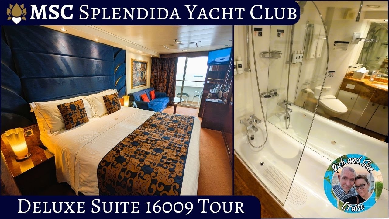 MSC Splendida Yacht Club Deluxe Suite 16009 tur explicativ complet noiembrie 2025.
