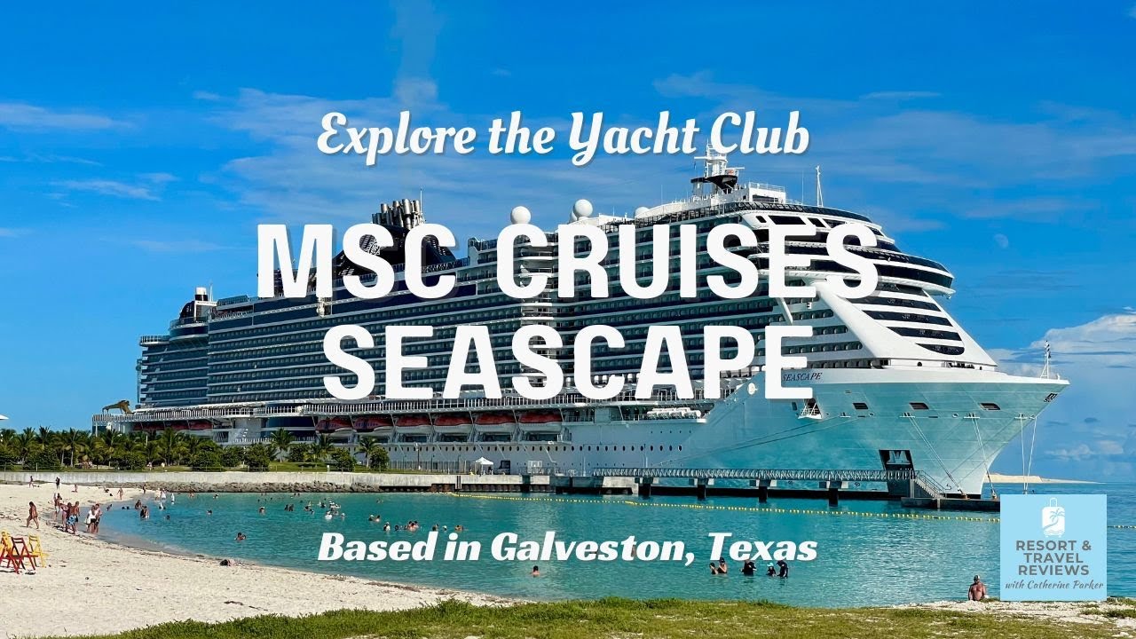EXURȚI o cabină de Yacht Club pe MSC Cruises Seascape acum în Galveston
