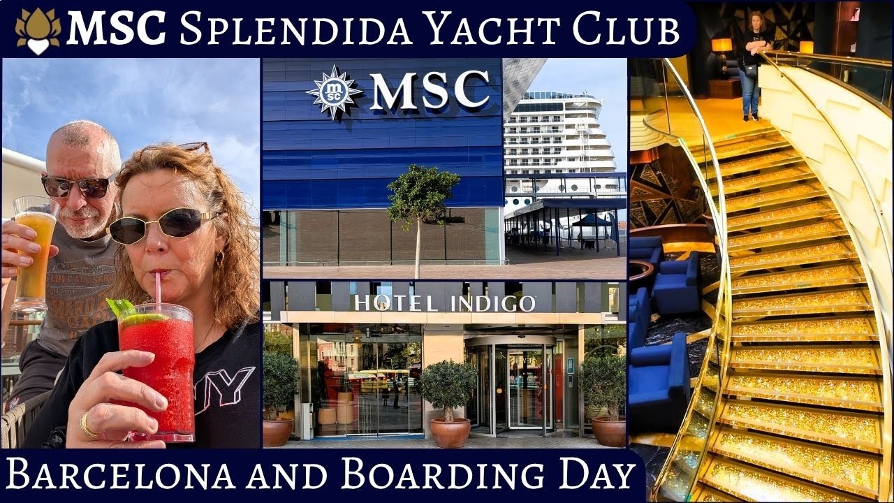Alăturați-vă nouă în timp ce luăm o croazieră MSC Splendida de 4 nopți Yacht Club Mediterranean din Barcelona. noiembrie 2025